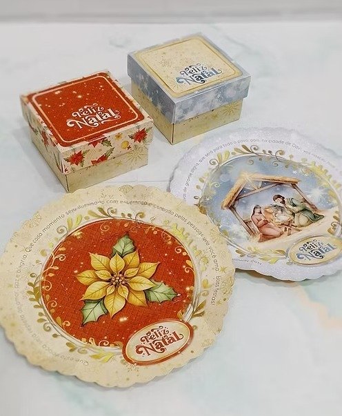 Caixa Mini Explosão Natal