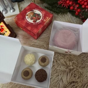 Caixa Sabonete Ou Caixa Docinho Natal