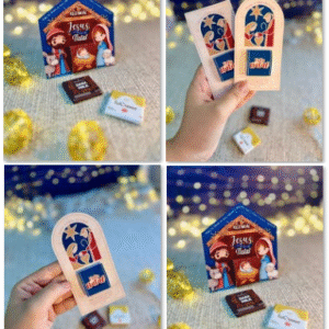 Card La Creme Natal Cristão