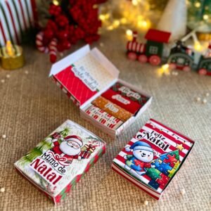 Caixa Com 4 Bis Natal