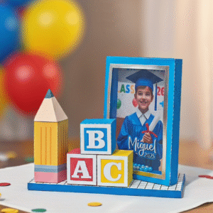 Centro de Mesa ABC Formatura
