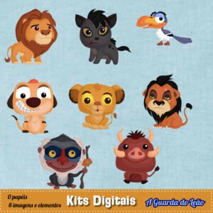 Kit Digital A Guarda Do Leão