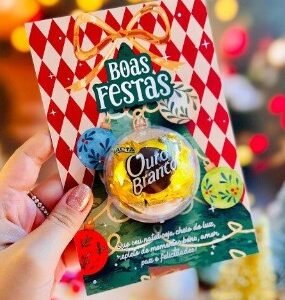 Card Meia Esfera Natal