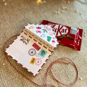 Envelope Kit Kat Natal 2024