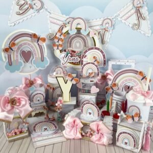 Festa Arco Íris Boho