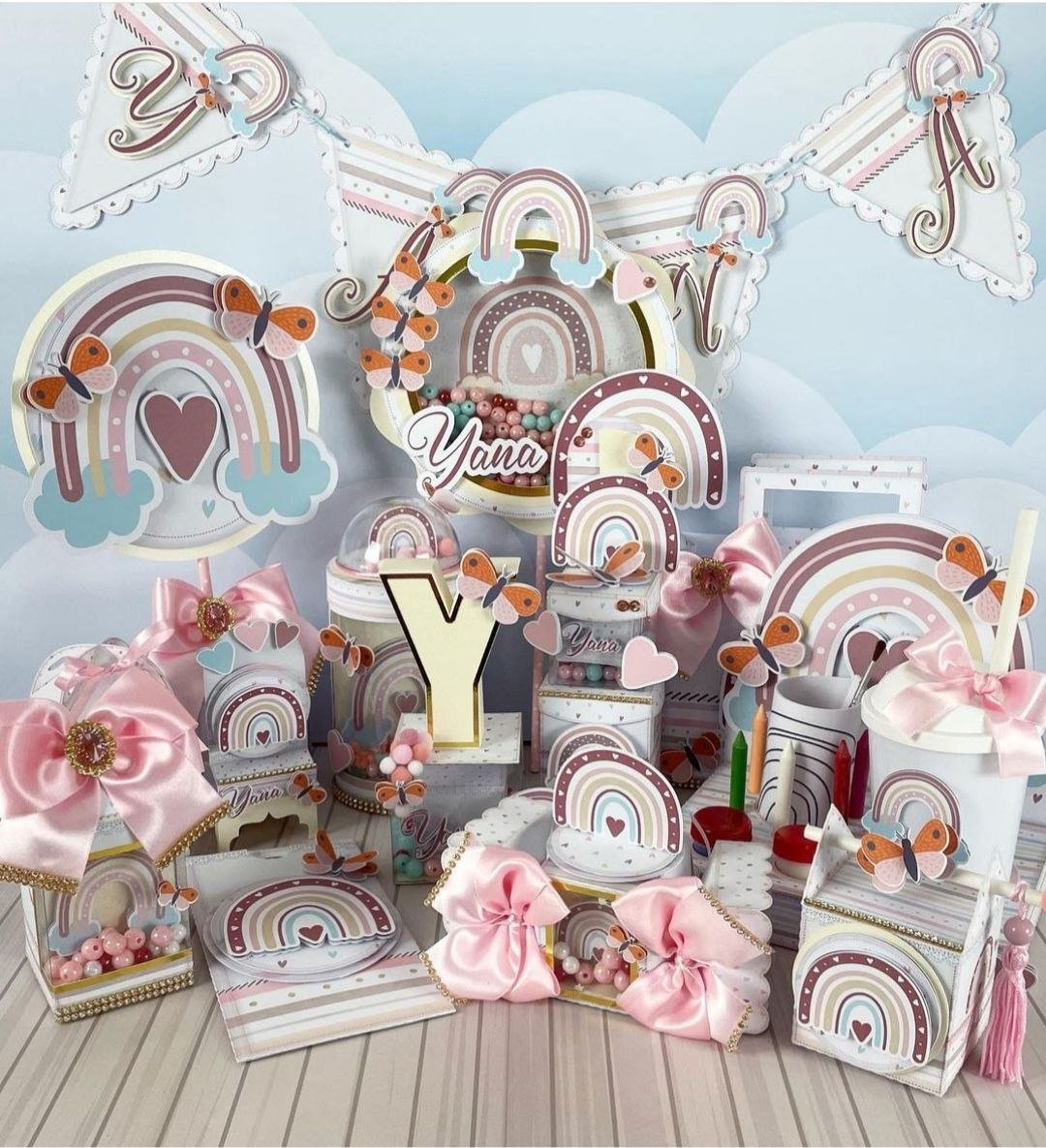 Festa Arco Íris Boho