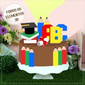 Topo Formatura Abc 3D