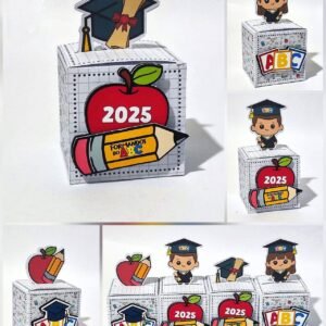 Caixa Cubo ABC Formatura