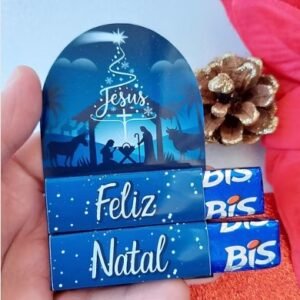 Card Bis Duplo Jesus Feliz Natal