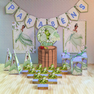 Festa Princesa Tiana -  A Princesa E O Sapo