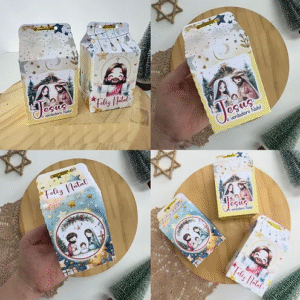 Caixa Milk Natal Cristão