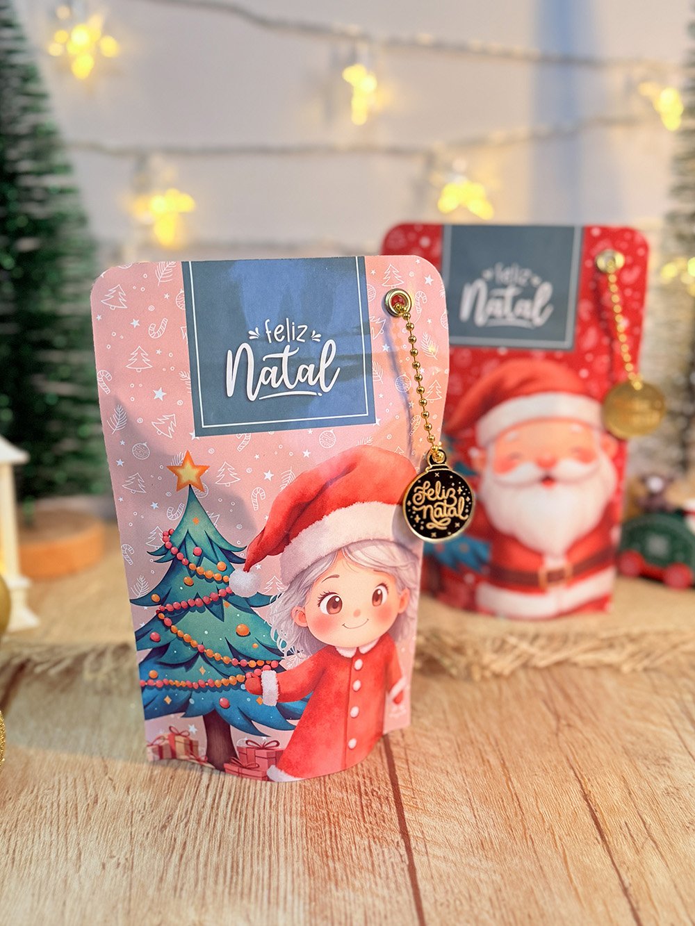 Saquinho Ziplock Natal