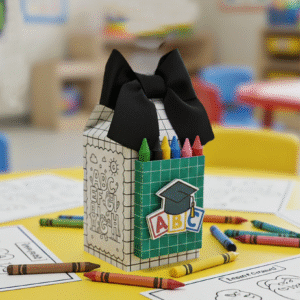 Caixa Milk Colorir ABC Formatura