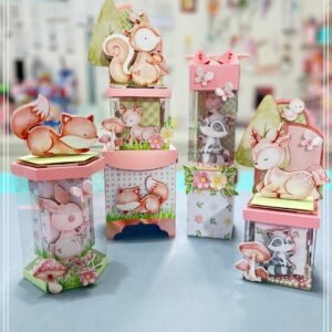 Kit Festa Vitrine Bosque