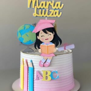 Topo Formatura Menina