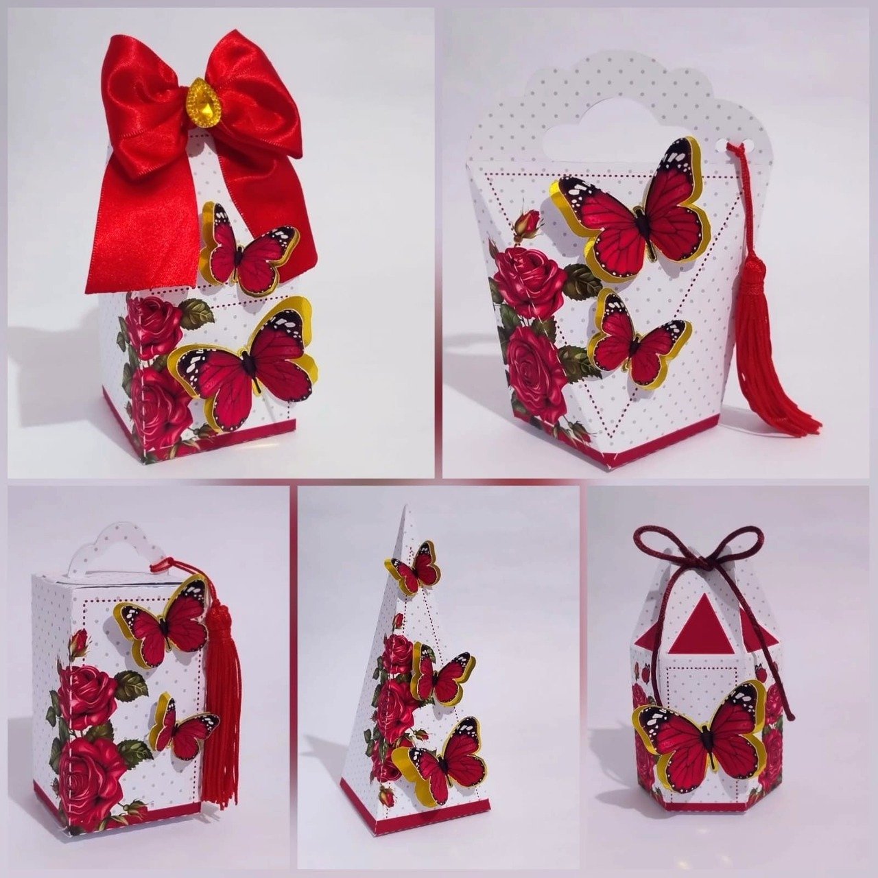 Festa Borboletas E Rosas