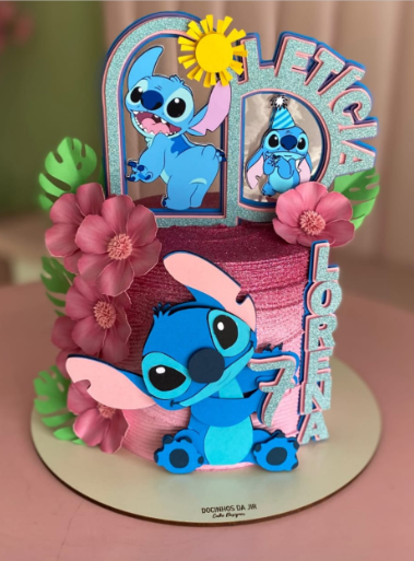 Topo Stitch Arco Com Pintura Digital