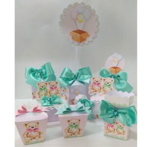 Chá Revelação Rosa E Verde