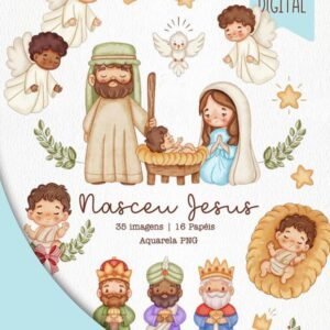 Kit Digital Nasceu Jesus