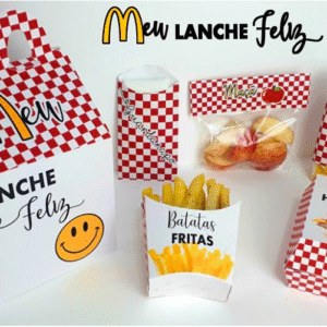Kit Festa Fast Food Mc Donalds