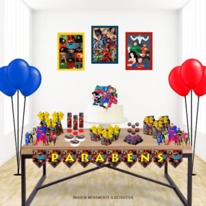 Festa Liga Da Justiça