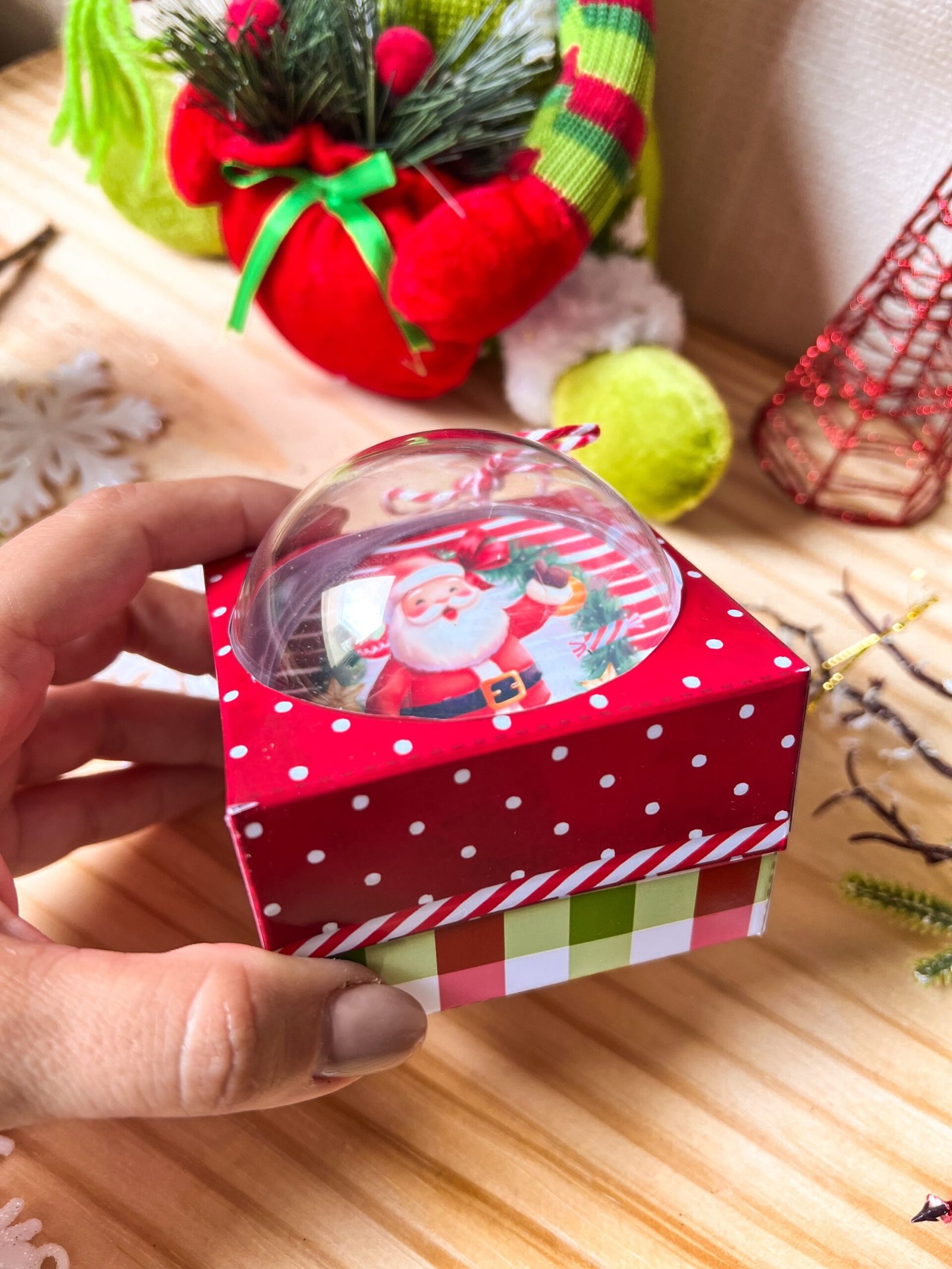 Bola Acrilicas E Caixinhas