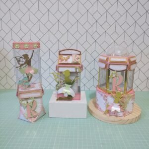 Festa Fadas Caixa Vitrine