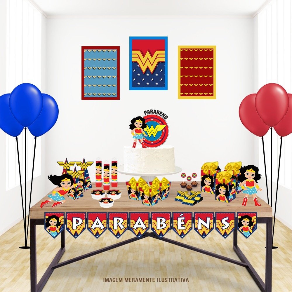 Festa Mulher Maravilha
