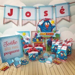 Festa Só Um Bolinho Galinha Pintadinha Menino