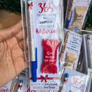 Card Caneta E Balinha Natal 365 Dias