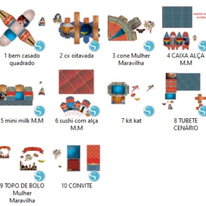 Festa Mulher Maravilha