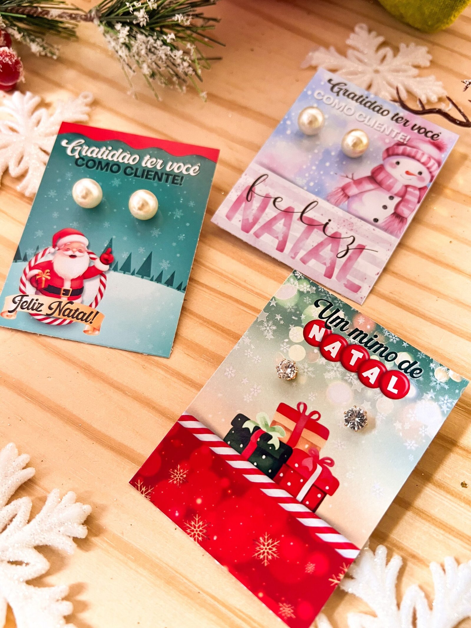 Tag Brincos 6X8 Natal