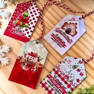 Tag Presentes 5X9 Natal