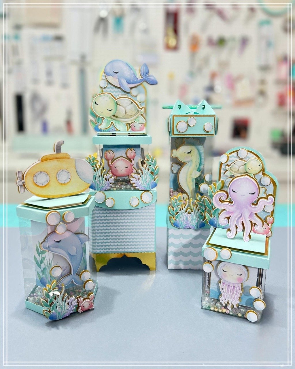 Festa Vitrine Fundo Do Mar