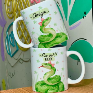 Caneca Cobra - Amiga Eu Vi