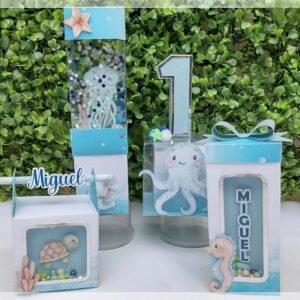 Fundo Do Mar Aquarelado