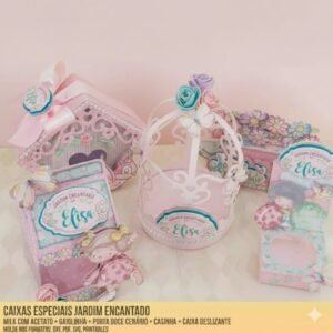 Kit Festa Jardim Encantado