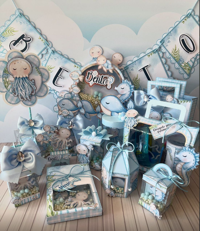 Festa Fundo Do Mar Menino