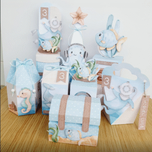 Festa Fundo Do Mar Aquarela Menino