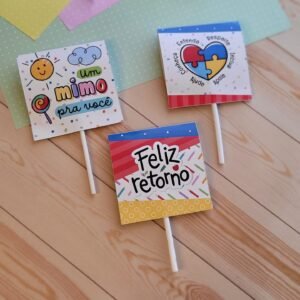 Embalagem Pirulito Volta As Aulas