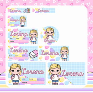 Etiqueta Aluninhos Meninos E Meninas