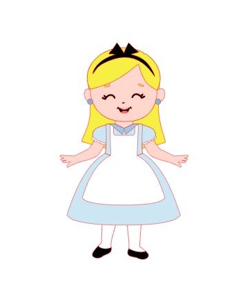 Topo Alice No Pais Das Maravilhas Em Camadas