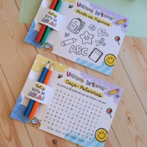 Card Atividades Volta As Aulas