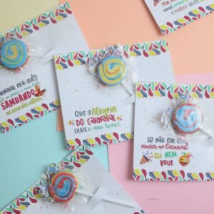 Card Pirulitos Carnaval