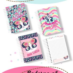Caderno Panda Puket Menina