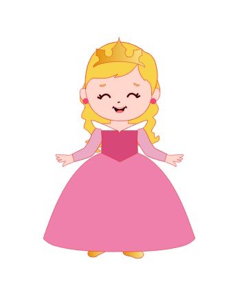 Topo Princesa Aurora Em Camadas