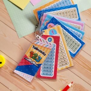 Chaveiro Tabuada Volta Às Aulas