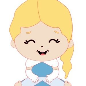 Topo Princesa Elsa Frozen Cute