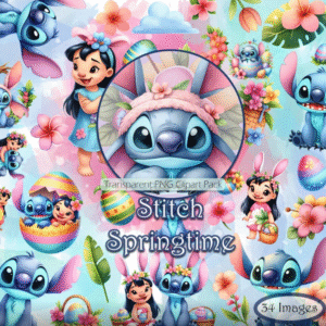 Kit Digital Lilo E Stitch Páscoa