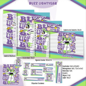 Combo Escolar Buzz Lightyear